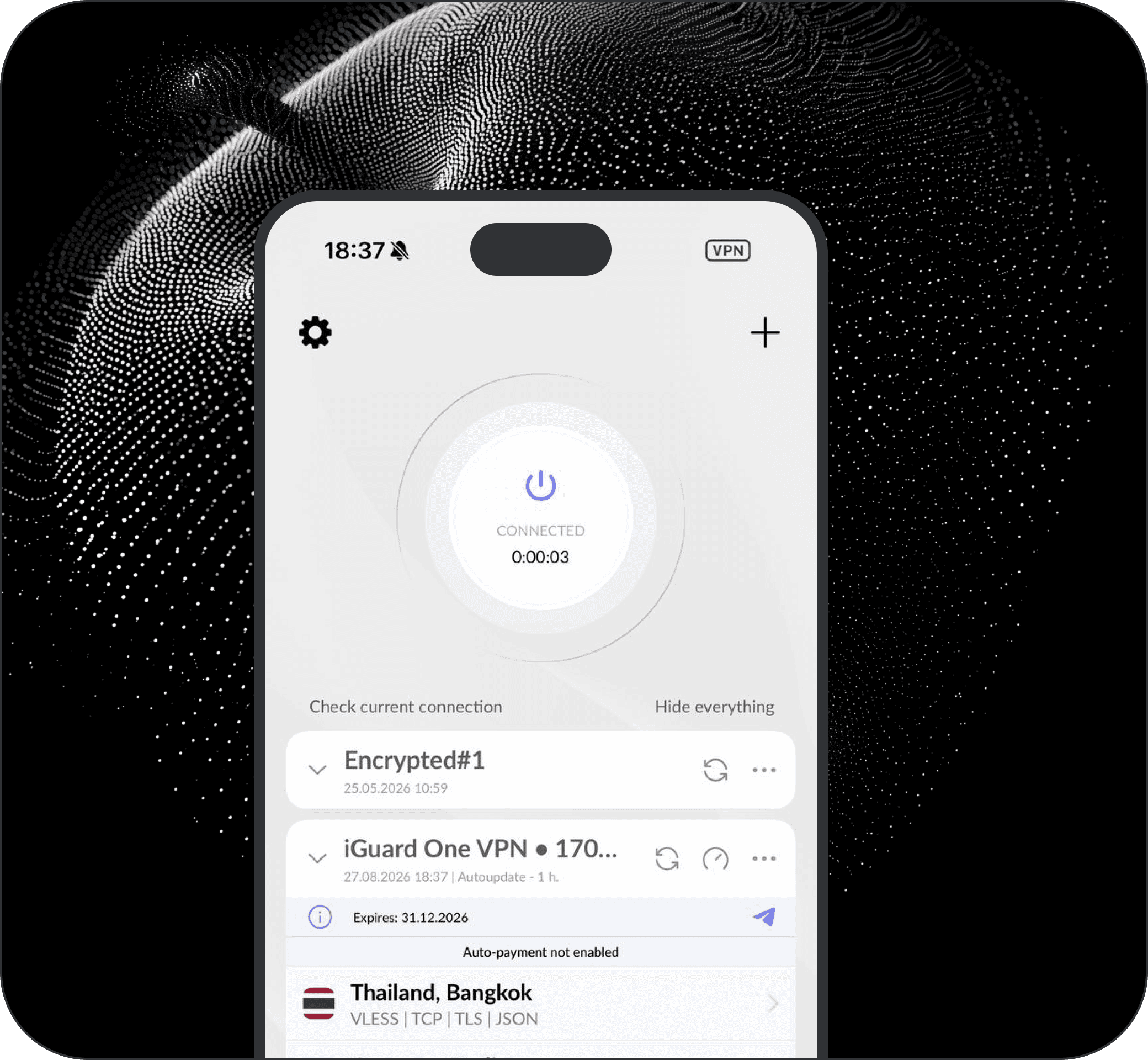 Allow VPN connection creation